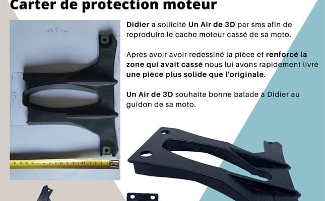 Modélisation 3D et Réparation Moto