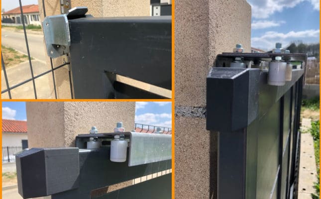 Renforcement Portail coulissant