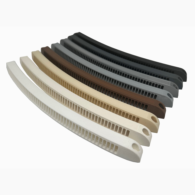 Grilles d'aération cintrées